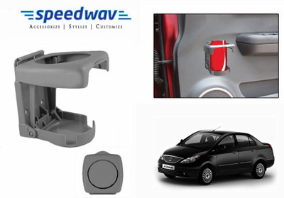 

Speedwav Foldable Car Drink or GREY-Tata Manza Car Bottle Holder(Plastic)