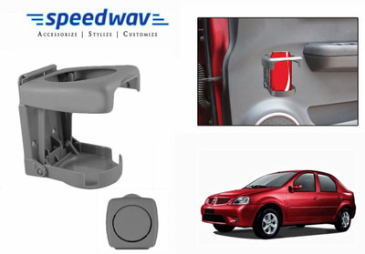 

Speedwav Foldable Car Drink or GREY-Mahindra Renault Logan Car Bottle Holder(Plastic)