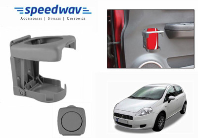 

Speedwav Foldable Car Drink or GREY-Fiat Punto Car Bottle Holder(Plastic)