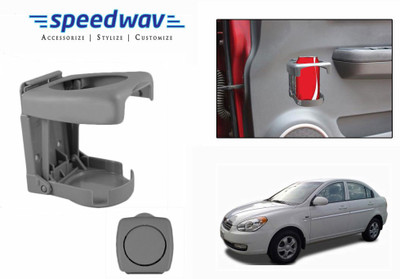

Speedwav Foldable Car Drink or GREY-Hyundai Verna Car Bottle Holder(Plastic)
