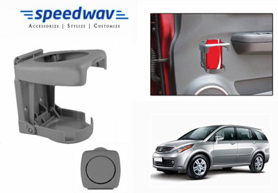 

Speedwav Foldable Car Drink or GREY-Tata Aria Car Bottle Holder(Plastic)
