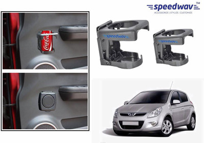 

Speedwav Foldable Car Drink or Can Set Of 2 GREY-Hyundai i20 Old Car Bottle Holder(Plastic)