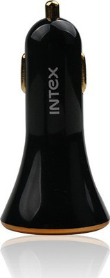 

Intex 6.3 amp Turbo Car Charger(Black, Gold)