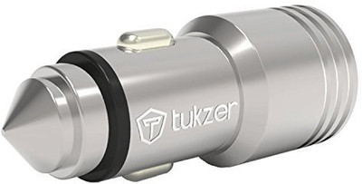 

Tukzer 4.8 amp Turbo Car Charger(Silver)