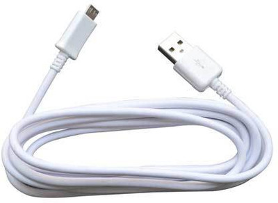 

VTC single usb data cable for samsung,htc,lenovo micromax USB Cable(White)