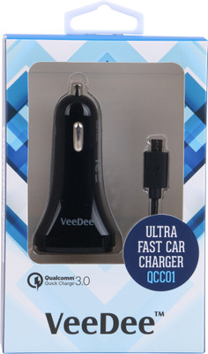 VeeDee 3.2 amp Turbo Car Charger