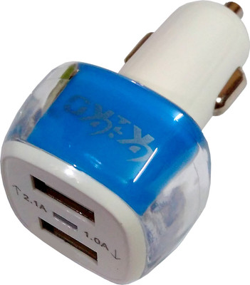 

Kiko 2.1 amp Turbo Car Charger(Blue)
