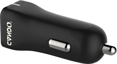 

Cando 3.1 amp Turbo Car Charger(Black), S100