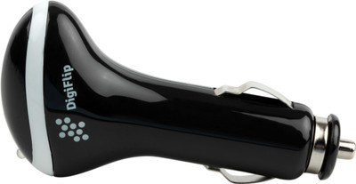 

DigiFlip Car Charger USB CC001(Black), Glossy black