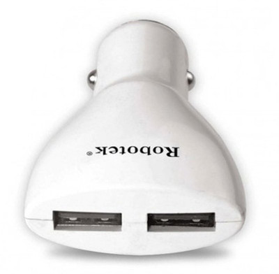 

Samrah 2.1 amp Turbo Car Charger(White)