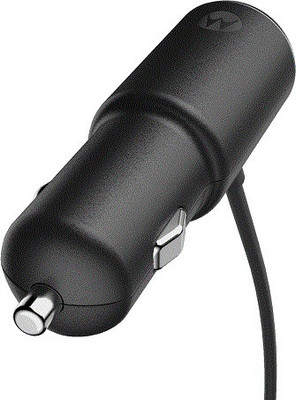 

Motorola 1.2 amp Car Charger(Black)