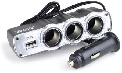

Dyna 0.5 amp Car Charger(Black)