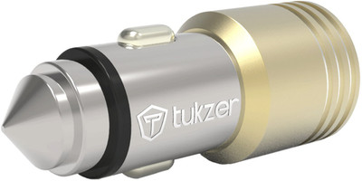 

Tukzer 4.8 amp Turbo Car Charger(Gold)