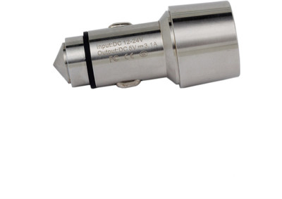 

Lazy Buggy 2.1 amp Turbo Car Charger(Silver)