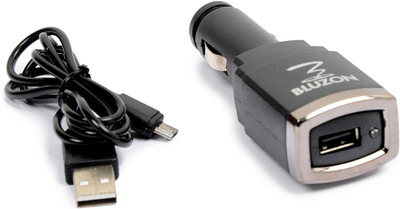 

Bluzon 1.0 amp Car Charger(Black)