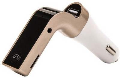 

Technomart 2.1 amp Turbo Car Charger(Gold), Golden