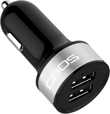 

GBOS 2.1 amp Turbo Car Charger(Black, Silver)
