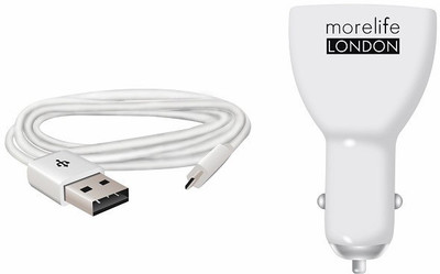 

Morelife London 2.0 amp Car Charger(White)