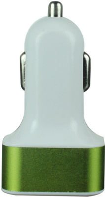 

Heartly 3.1 amp Turbo Car Charger(Green), Great green
