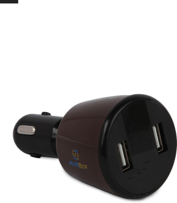 

MUTEBOX 4.8 amp Turbo Car Charger(Brown)