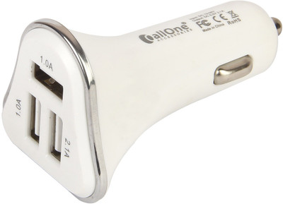 

Call One 2.1 amp Turbo Car Charger(White)