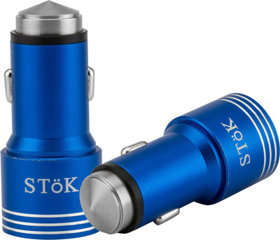 

Stok 3.1 amp Turbo Car Charger(Blue)