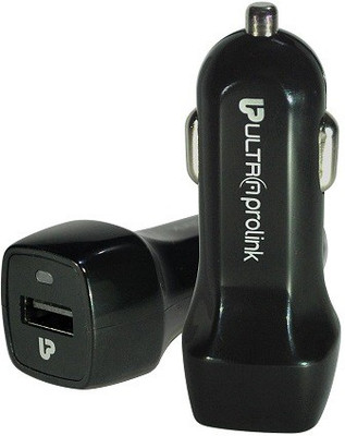 

UltraProlink 2.4 amp Turbo Car Charger(Black)