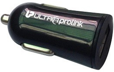 

UltraProlink 1.2 amp Car Charger(Black)