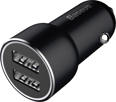 

Baseus 3.2 amp Turbo Car Charger(Black)