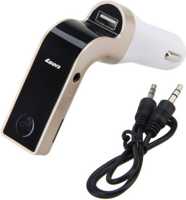 

Pinglo 2.5 amp Turbo Car Charger(Gold, White)