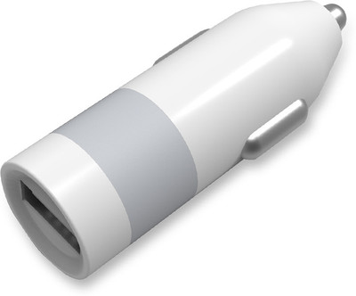 

Amkette 2.1 amp Turbo Car Charger(White)