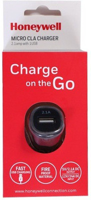 

Honeywell 2.1 A Turbo Car Charger(Black)