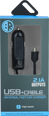 

G-KART 2.1 amp Turbo Car Charger(Black)