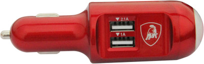 

Lamborghini 1.0 amp Car Charger(Red), Silver