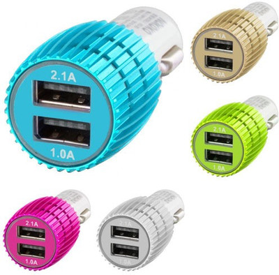 

Reliable 2.1 amp Turbo Car Charger(Blue)