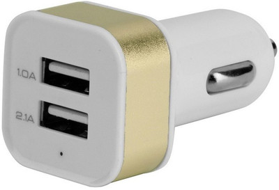 

Auto Hub 2.1 amp Turbo Car Charger(White)