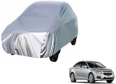 Auto Hub Car Cover For Chevrolet Cruze (Without Mirror Pockets)(Silver)