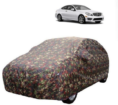 MoTRoX Car Cover For Mercedes Benz C280 (With Mirror Pockets)(Multicolor)