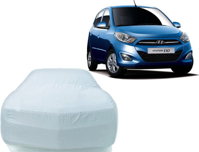 P Decor Car Cover For Hyundai i10 (Without Mirror Pockets)(Silver)