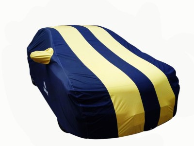 ROSARIO- Carmate Car Cover For Nissan Evalia (With Mirror Pockets)(Yellow, Blue)