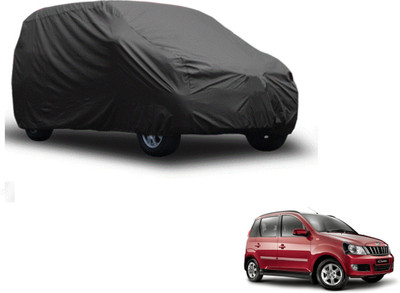 Auto Hub Car Cover For Mahindra Quanto (Without Mirror Pockets)(Grey)