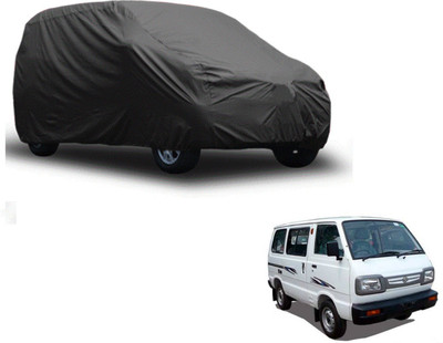 Auto Hub Car Cover For Maruti Suzuki Omni (Without Mirror Pockets)(Grey)