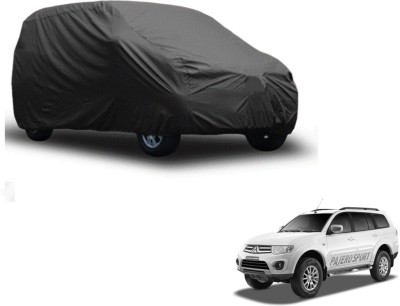 Auto Hub Car Cover For Mitsubishi Pajero Sport (Without Mirror Pockets)(Grey)