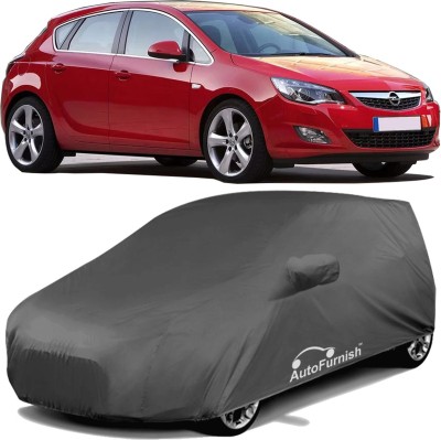 AutoFurnish Car Cover For Opel Astra (With Mirror Pockets)(Grey)