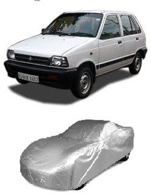 ACCESSOREEZ Car Cover For Maruti Suzuki 800 (Without Mirror Pockets)(Silver)
