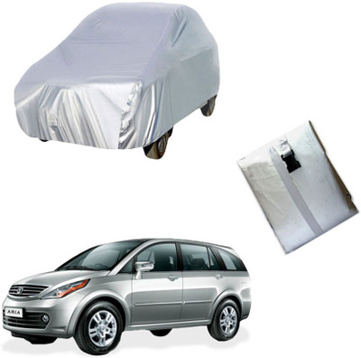 VSQUaRe Car Cover For Tata Aria (Without Mirror Pockets)(Silver)