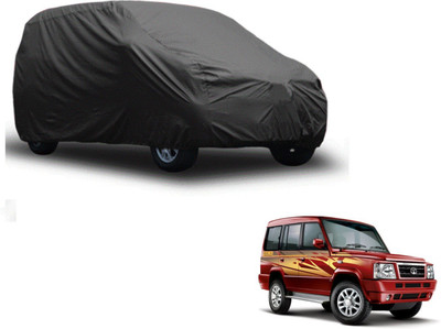 Auto Hub Car Cover For Tata Sumo (Without Mirror Pockets)(Grey)