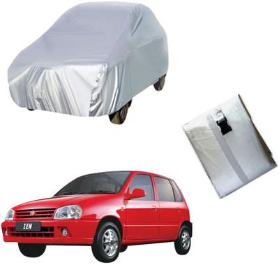 VSQUaRe Car Cover For Maruti Suzuki Zen (Without Mirror Pockets)(Silver)