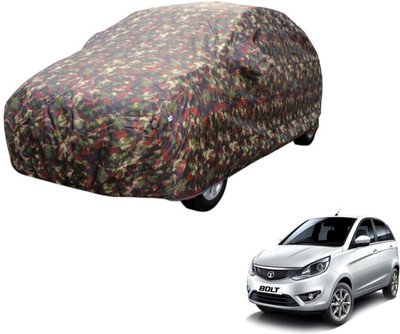Auto Hub Car Cover For Tata Bolt (Without Mirror Pockets)(Multicolor)