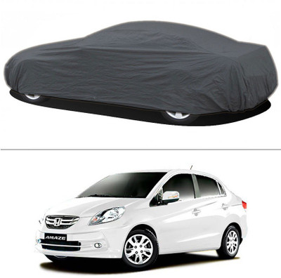 HD Decor Car Cover For Honda Amaze (Without Mirror Pockets)(Grey)